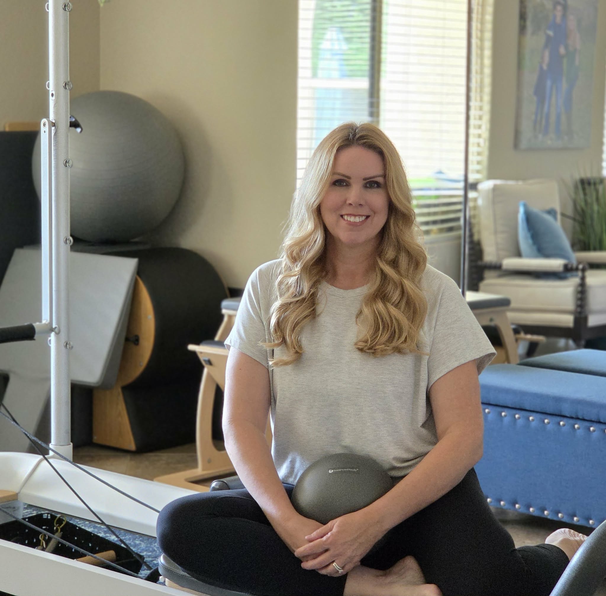 Lindsey Bannister, owner and Pilates instructor at Exhale Pilates